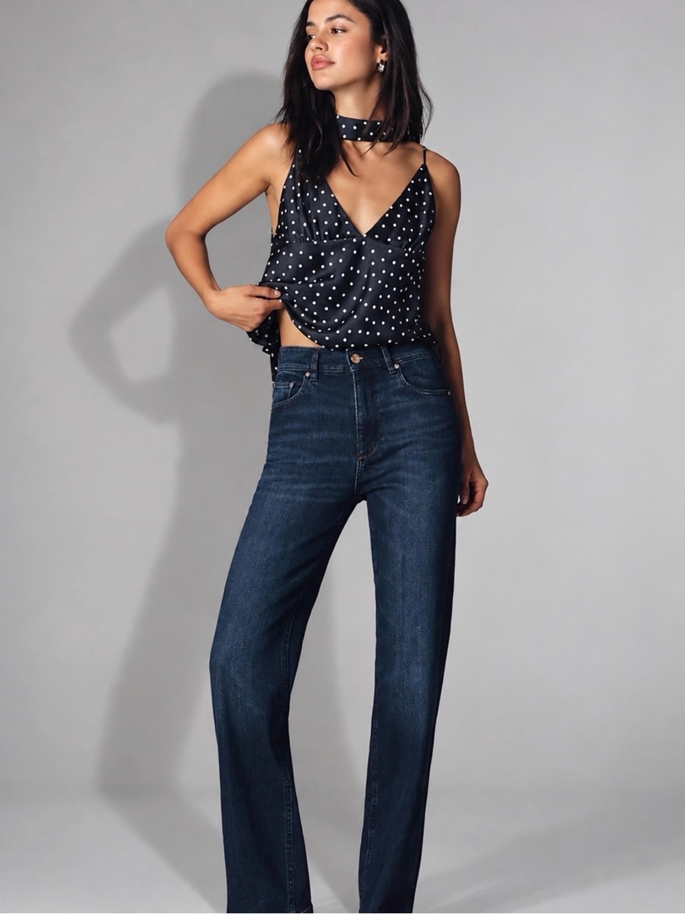 DL1961 Patti High Rise Straight Leg Jeans Size 27